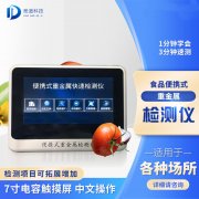 為什么要使用食品重金屬檢測儀？
